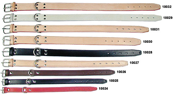 Coleiras Reforçadas Cosidas