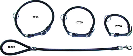 Estranguladores Cosidos com Afinação e Trela para Rottweiller