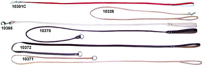 Leather Sewn Leashes and Chocker Leashes